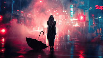 Rain Makes Me Sad Laptop Full HD 1080p 4k Wallpaper