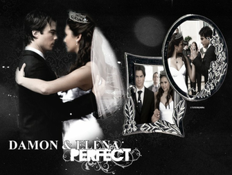 Delena Damon And Elena Png