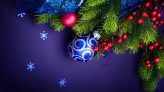 Christmas Balls Wallpaper