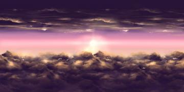 Parallax Background For Games And Graphic Design Skies