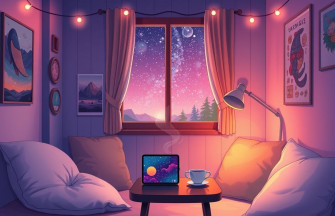 Lofi Anime Aesthetic iPad Wallpaper