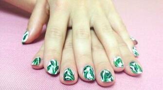 Beverly Hills Hotel Banana Leaf Wallpaper Nails By Annie A Super