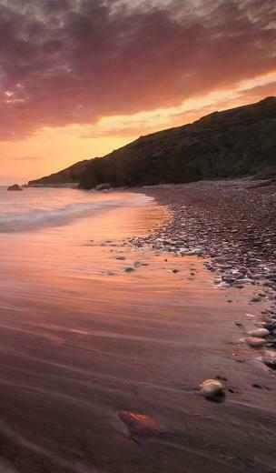 Near Petra Tou Romiou Cyprus iPhone Wallpaper