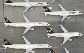 Wallpaper Aircraft Liner Board Airport Lufthansa Airbus