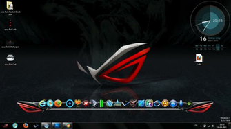 Asus Rog Desktop Set By Lordfussel