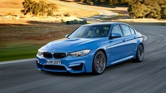 Bmw M3 Sedan Wallpaper X Yas Marina Blue Metallic