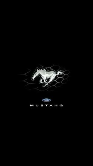 Mustang Logo iPhone Wallpaper Galleryhip The