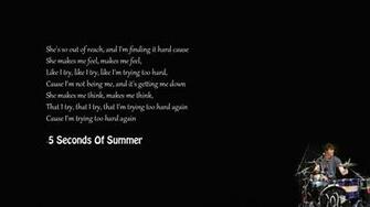 Displaying Image For 5sos Song Quotes