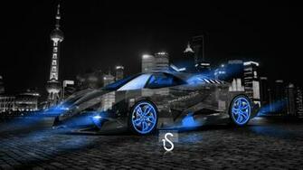 Lamborghini Egoista Blu HD Wallpaper Background Image