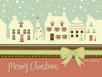 Cute Christmas Tree Wallpaper Craft