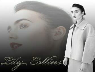 Lily Collins Wallpaper