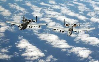 Fairchild Republic A Thunderbolt Ii Widescreen Wallpaper