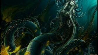 Fantasy Sea Monster Wallpaper