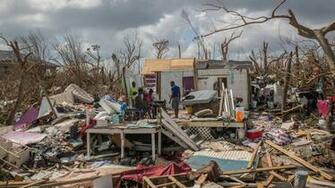 On Dorian Battered Island What S Left Virtually Nothing The