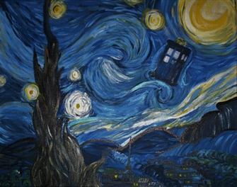 Van Gogh Tardis iPhone Wallpaper Est Muy Bien Una De Esas