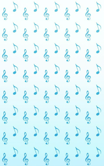 Music Notes Custom Background By Recklesskaiser