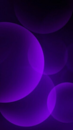 Purple Circle Background iPhone Wallpaper And
