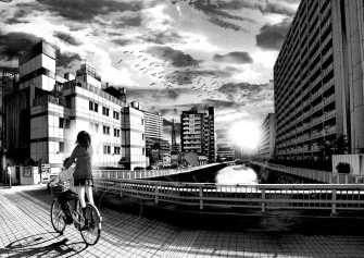 Black And White Anime Wallpaper