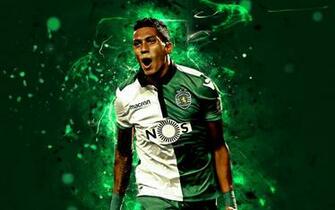 Wallpaper Raphinha Abstract Art Brazilian Footballers