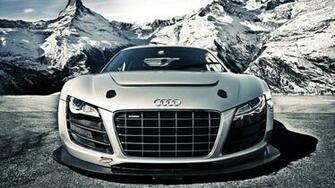 Sliver Audi R8 Gtr V10 Front Desktop Pc And Mac Wallpaper