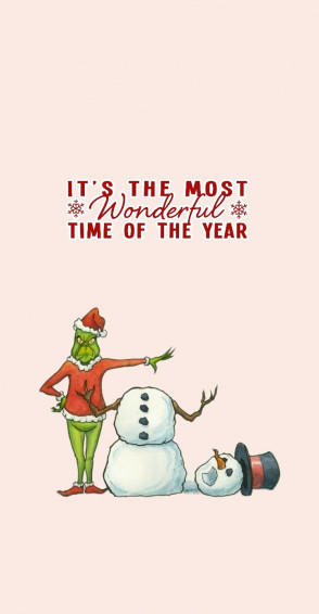 Christmas Grinch Wallpaper iPhone Cute