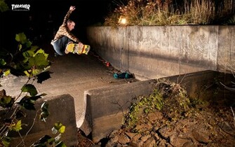 Thrasher Skateboard Magazine August Wallpaper