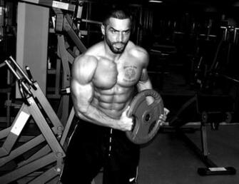 Monochrome Bodybuilding Wallpaper HD Desktop And