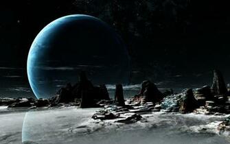 Alien Landscape Wallpaper