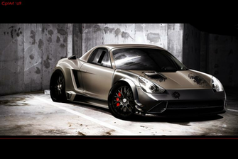 Toyota Mr2 Half Carbon Version By Cptdesign