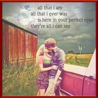 Country Love Song Quotes