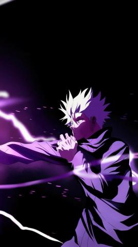 Satoru Gojo Hollow Purple Jujutsu Kaisen 4k Phone