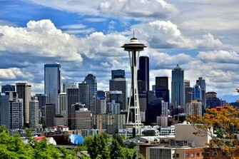 Related Image With HD Seattle Skyline Wallpaper Background