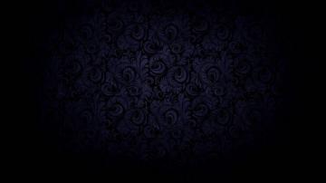 Dark Black Curved Bloom Blue Wallpaper MixHD And