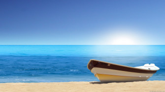 Blue Sea Travel Wallpaper HD