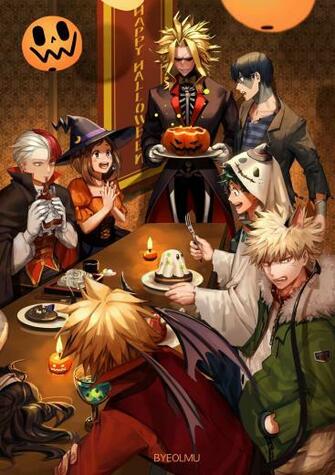 My Hero Academia Halloween Wallpaper
