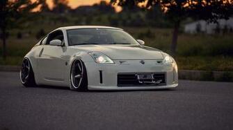 Nissan 350z Stance Jdm Hella Flush Wallpaper High Resolution