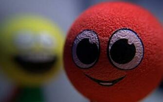 Smiley Ball X Widescreen Wallpaper
