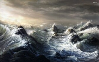 Ocean Storm Wallpaper Full HD Search
