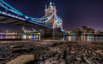 Tower Suspension Bridge Wallpaper Travel HD