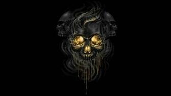 Art Fantastika Chernyy Fon Wallpaper