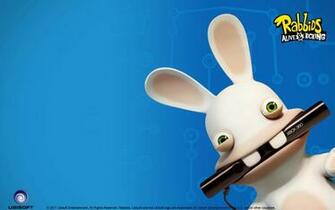 Raving Rabbids Alive Kicking Wallpaper In