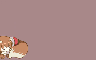 Holo Spice And Wolf Wallpaper