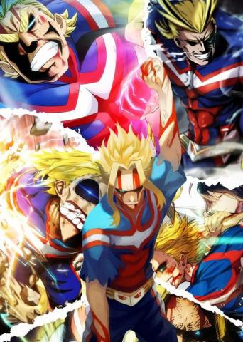 My Hero Academia Poster By Demon Slayer Kimetsu No Yaiba