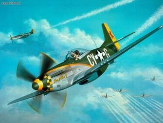 Miscellaneous Mustang With World War Ii Fighter Planes Picture Nr