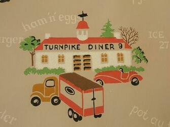 50s Vintage Wallpaper For Your Retro Kitchen