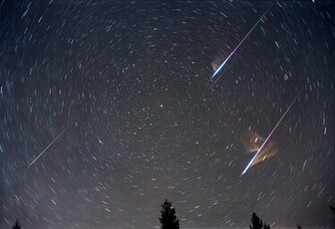 Meteor Shower Wallpaper Powerpoint E Learning Center