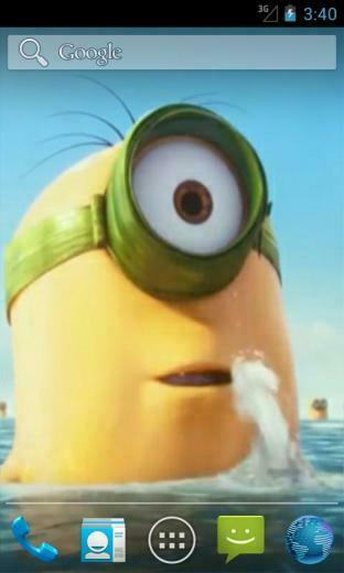 Minions Official Live Wallpaper For Your Android Phone