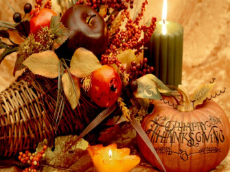 3d Thanksgiving Wallpaper HD