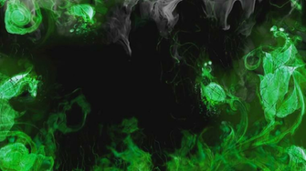 Green Flame Wallpaper