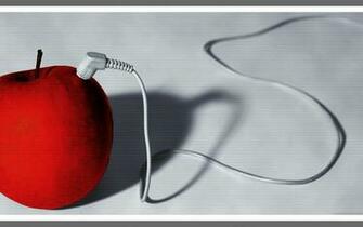 Listen To Red Apple Desktop Pc And Mac Wallpaper